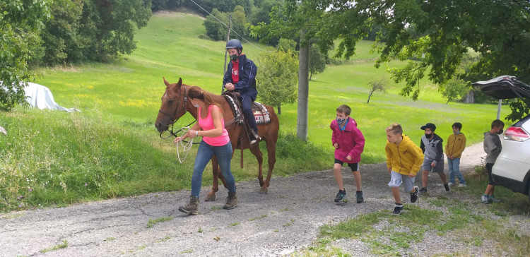 A cavallo su sentieri dell'Appennino